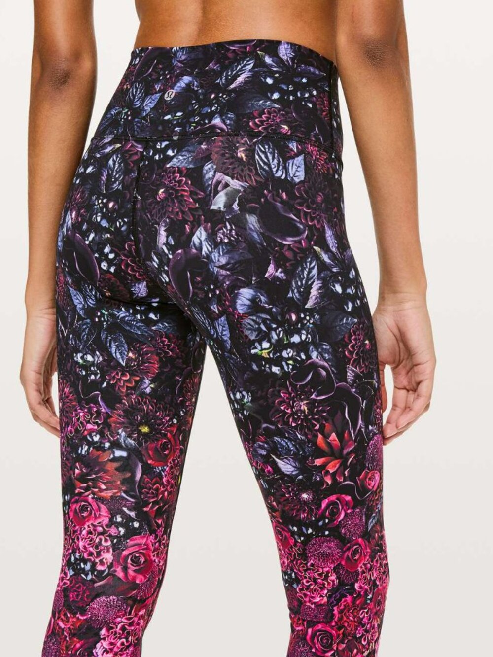 Lululemon Wunder Under In Bloom Ombre High Rise Leggings Yoga Pants - Picture 2 of 10